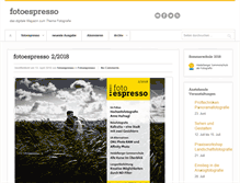 Tablet Screenshot of fotoespresso.de